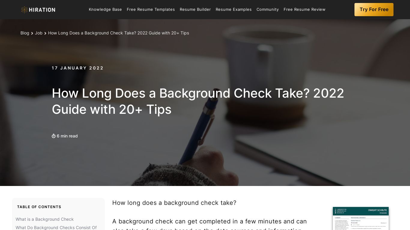 How Long Does a Background Check Take? 2022 Guide with 20+ Tips